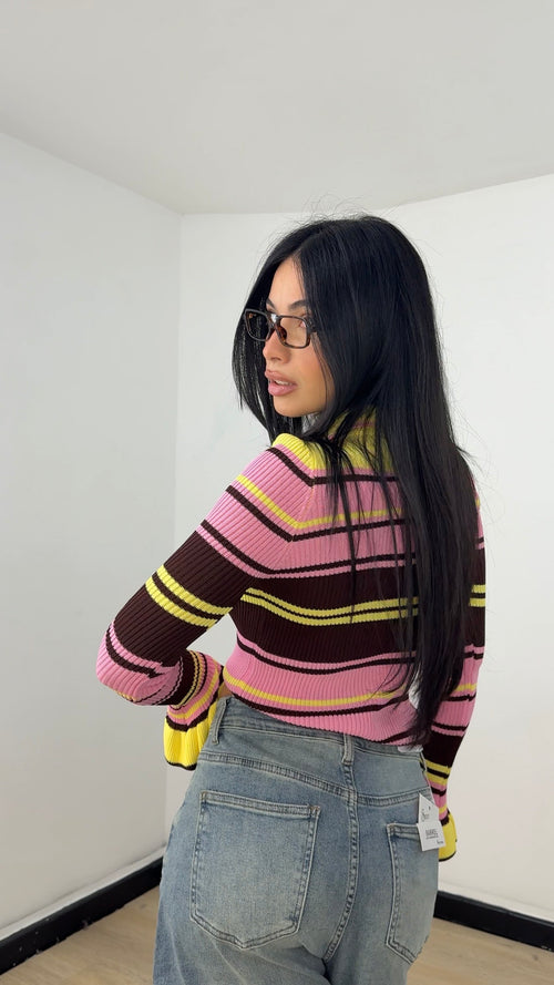 Polo Retro Chic Rosa