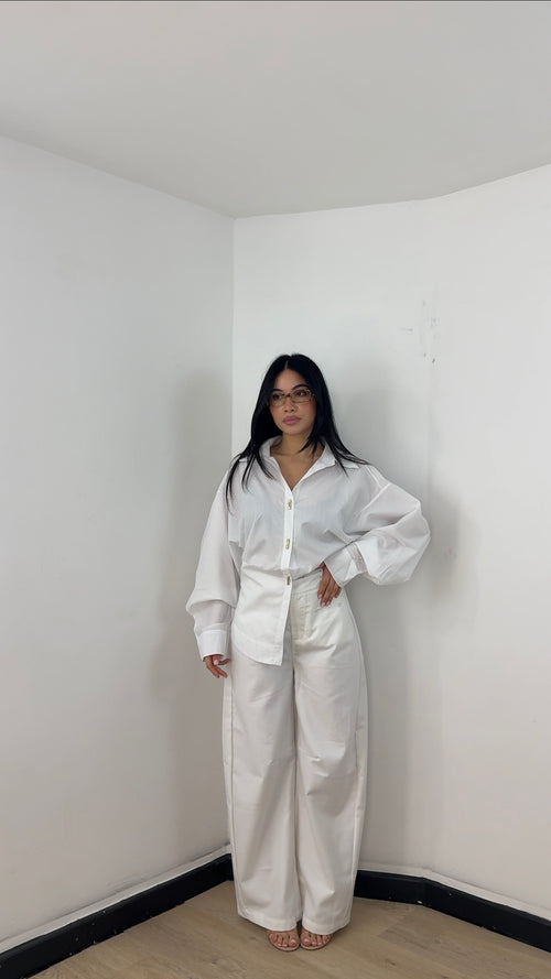 Pantalone Old Money Bianco