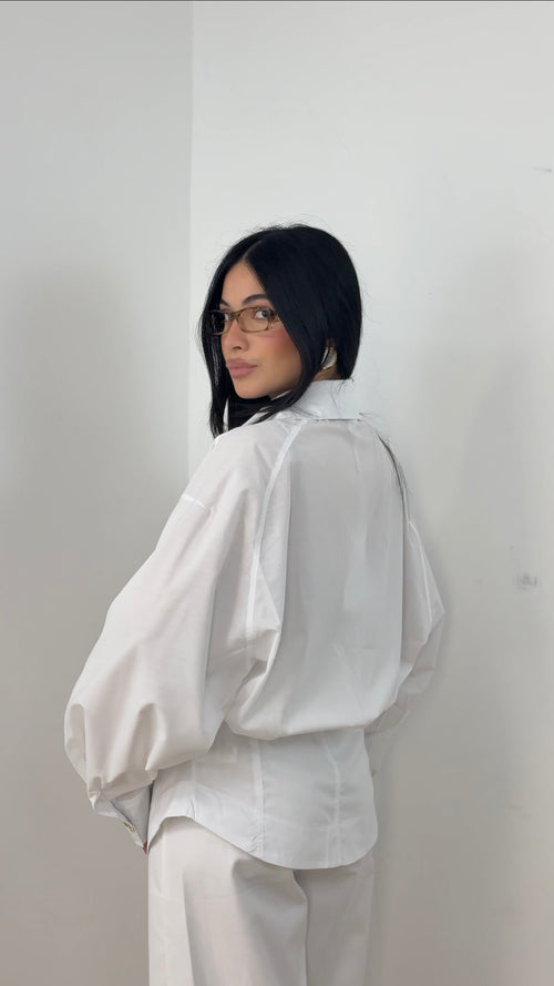 Camicia Old Money Bianca