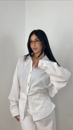 Camicia Old Money Bianca
