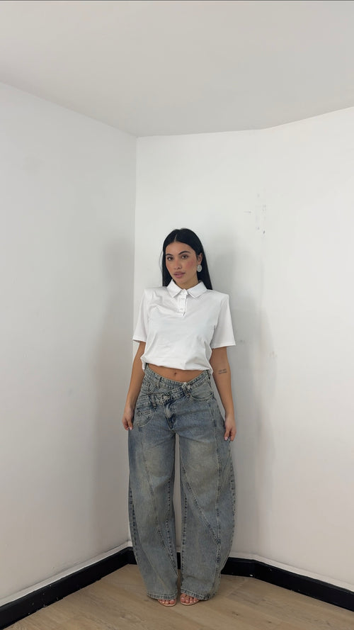 Jeans Asimmetrico