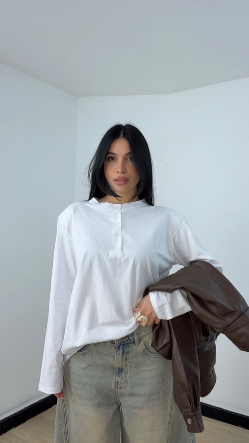 Shirt Botton Over Bianca