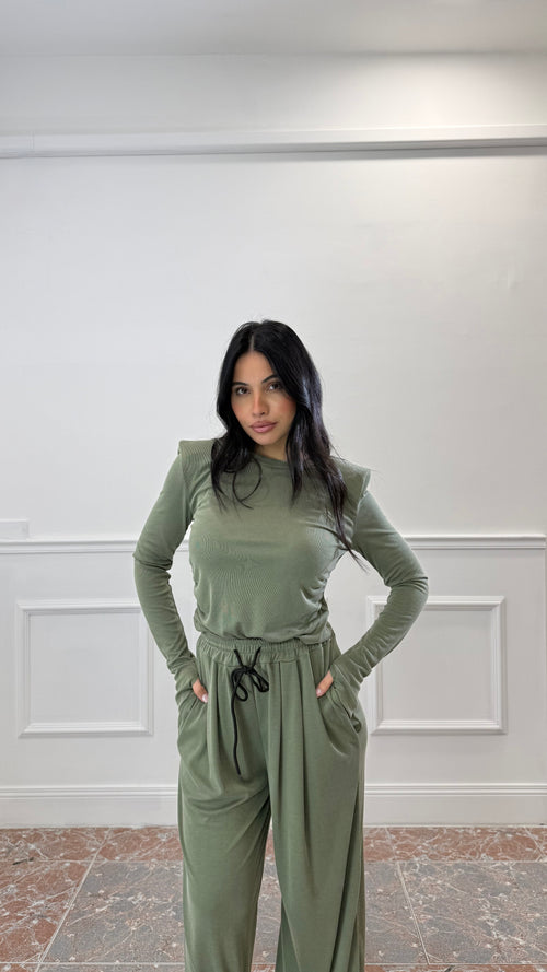 Coordinato Mood Verde Militare