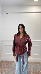 Trench Zaira Rosso