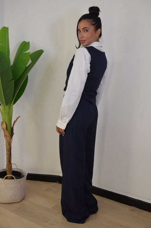 Tailleur Smanicato Gessato