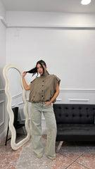 Gilet Lovely Fango
