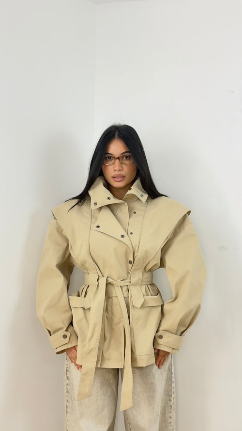 Trench Over Structure Beige