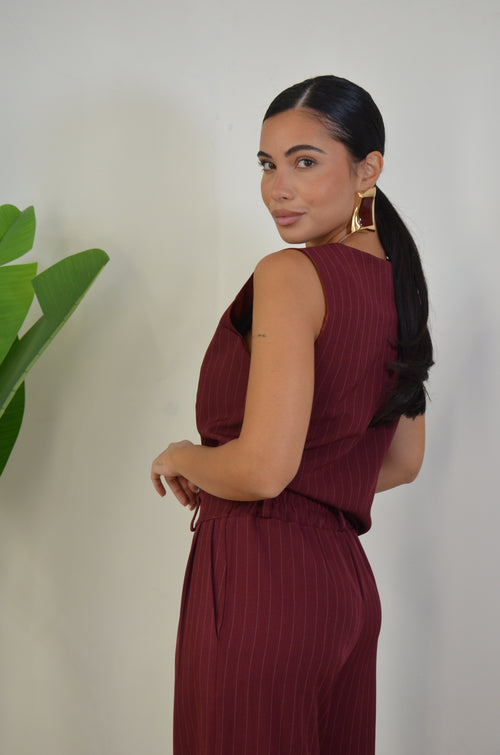 Tailleur Smanicato Gessato