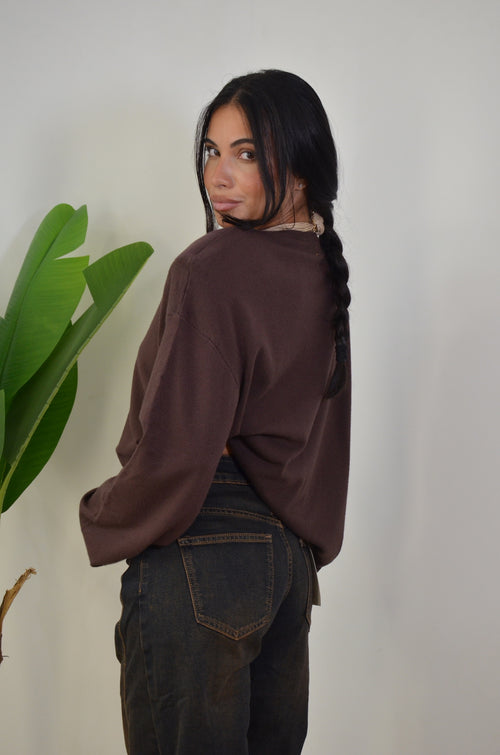 Pull Over con bottoncini