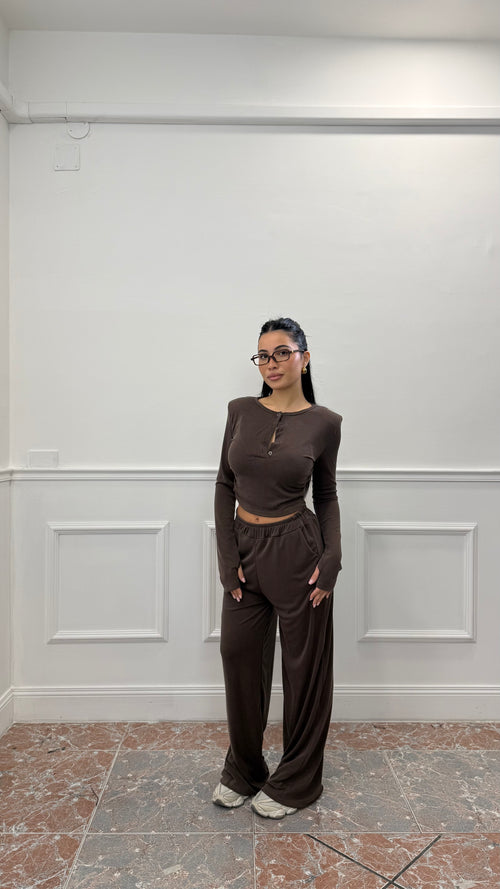 Coordinato Botton Mood Marrone