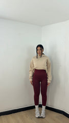 Leggings Sculpt Fit Bordeaux
