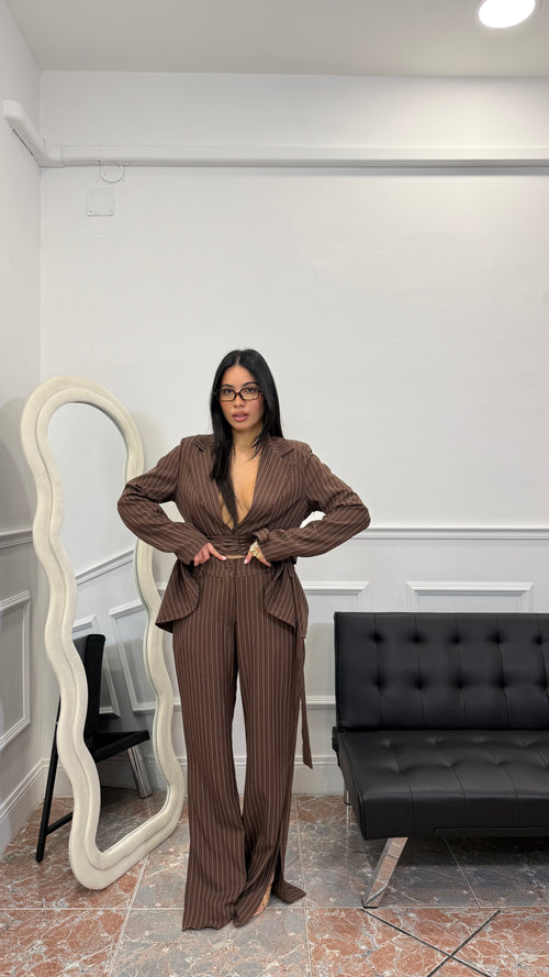 Tailleur Sidney Marrone