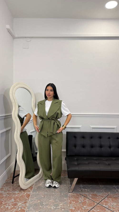 Coordinato Stormy Verde Militare