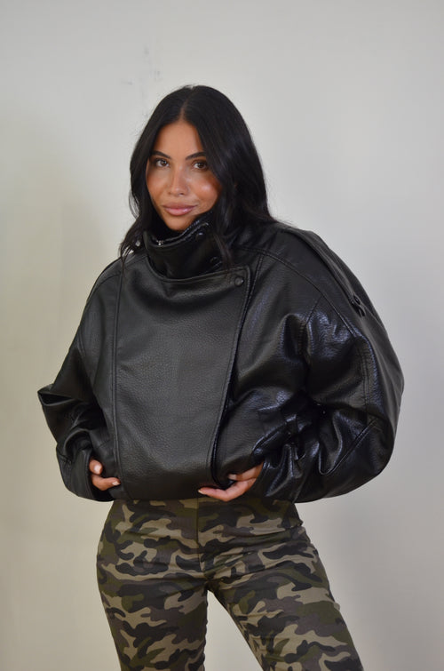 Bomber il ecopelle Rebel