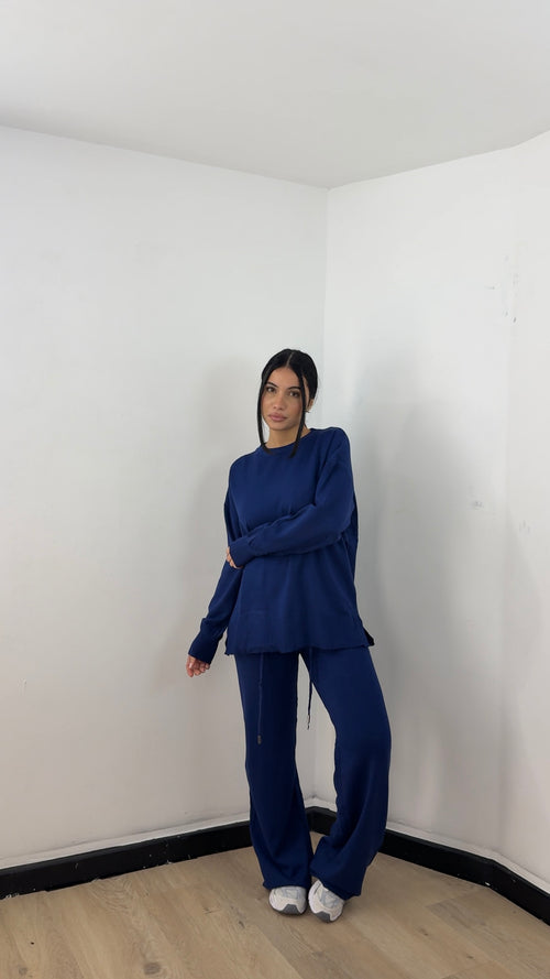 Coordinato Soft Comfort Blu Navy