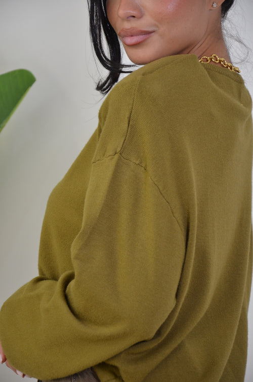 Pull Over con bottoncini