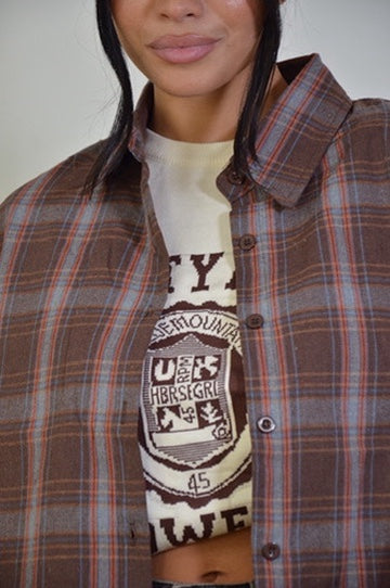 Camicia a quadri Texas