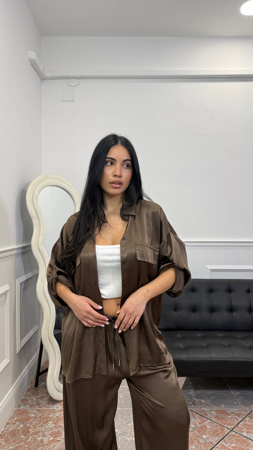 Camicia in Satin