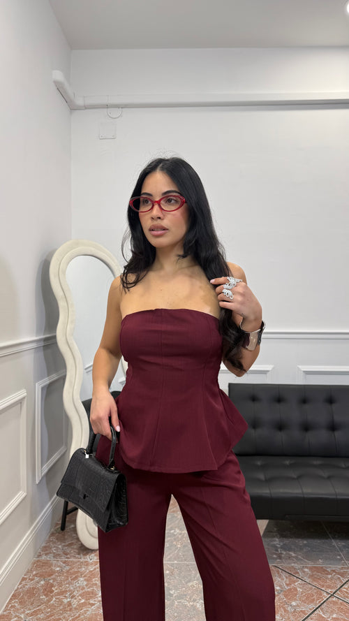 Coordinato Emily Bordeaux