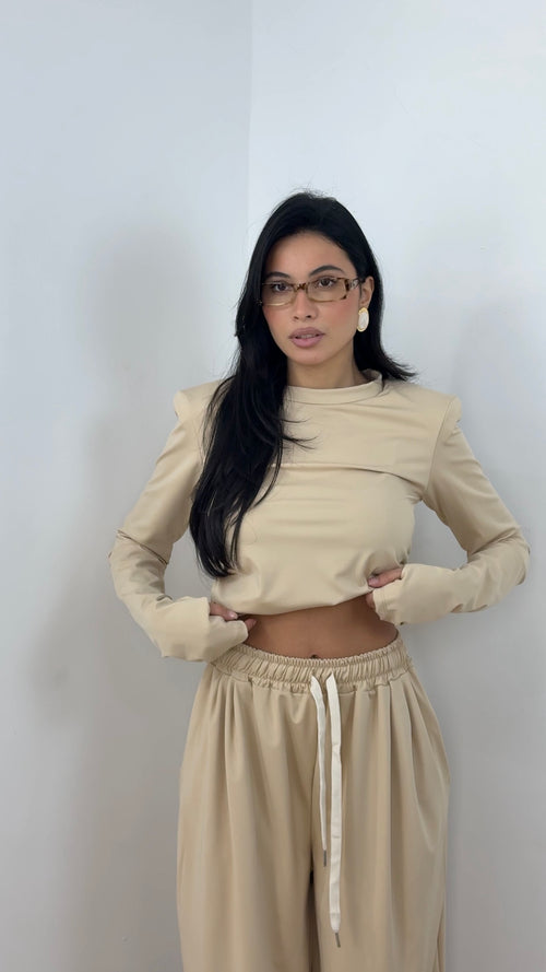 Coordinato Cola Beige