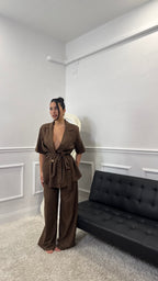Tailleur Vanity Marrone