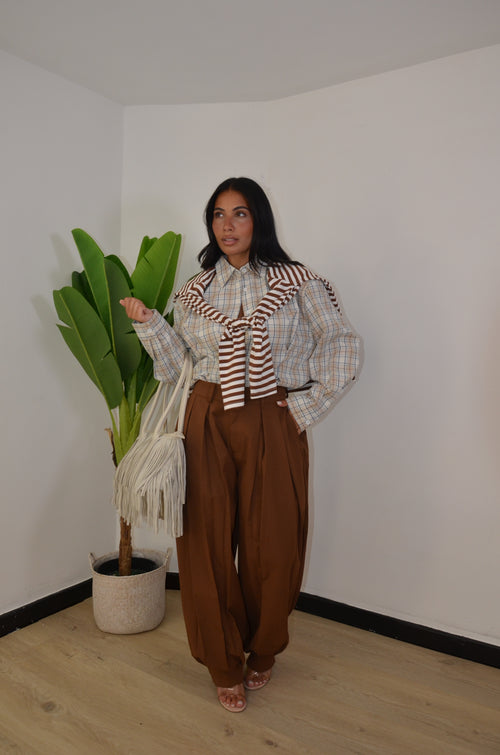 Pantalone Balloon Double Fit