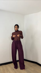 Maglia in pizzo