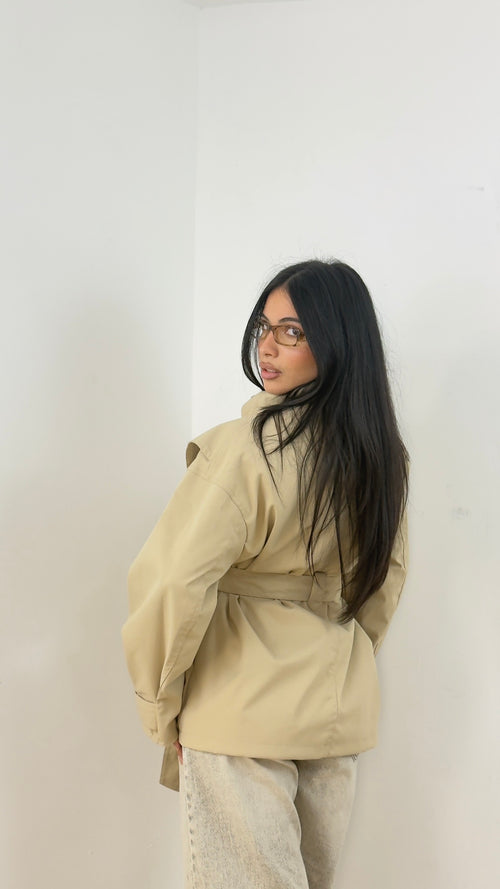 Trench Over Structure Beige