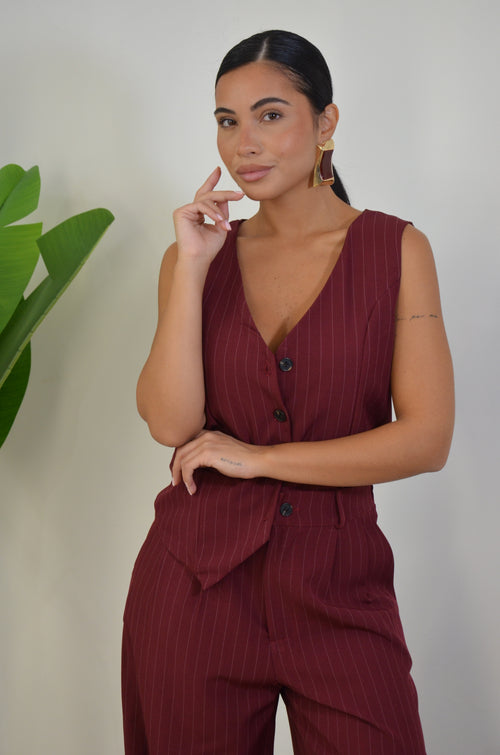 Tailleur Smanicato Gessato