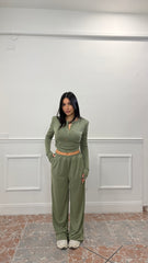 Coordinato Botton Mood Verde Militare