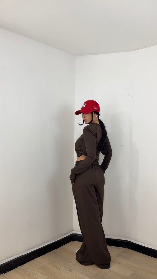 Coordinato Cola Marrone