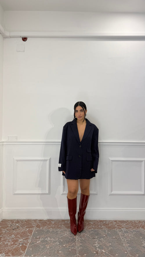 Coordinato Skort Blu Navy