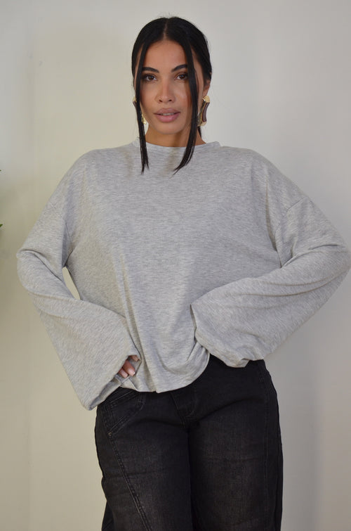 Long Sleeve Semi Velata