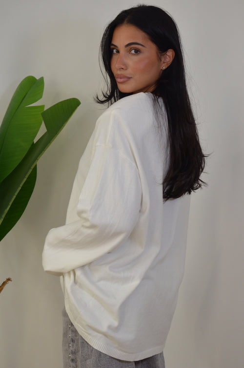 Pull Over con bottoncini