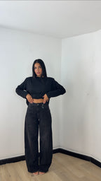 Jeans Black Stone