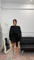 Dress Rose Black