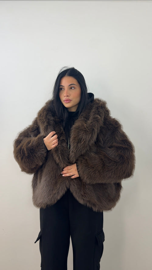 Eco-Fur Icon Marrone