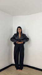 Pantalone Sartoriale Relax Nero