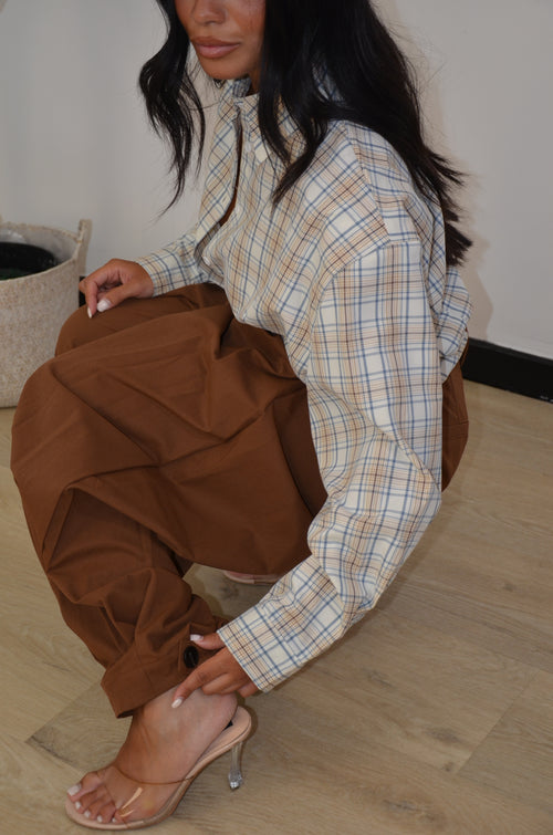 Pantalone Balloon Double Fit