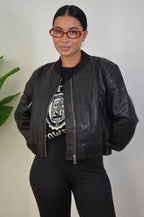 Bomber in ecopelle Urban