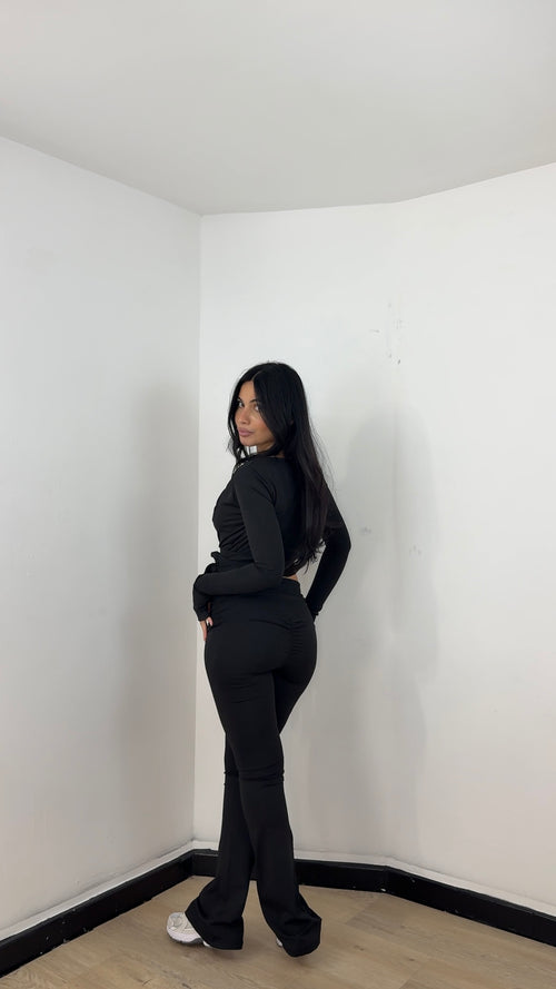 Coordinato Pilates Black