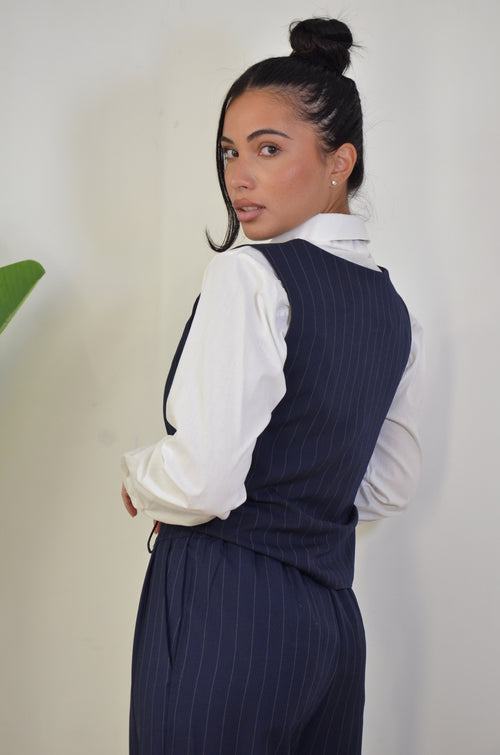 Tailleur Smanicato Gessato