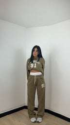 Coordinato College 91 Verde Militare