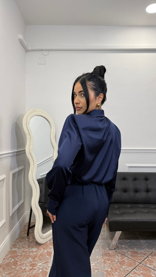 Camicia Elvis Blu Navy
