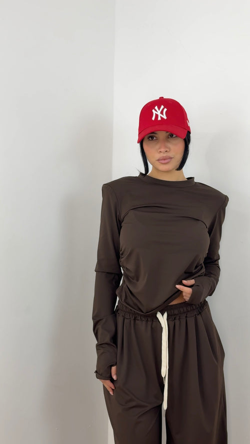 Coordinato Cola Marrone