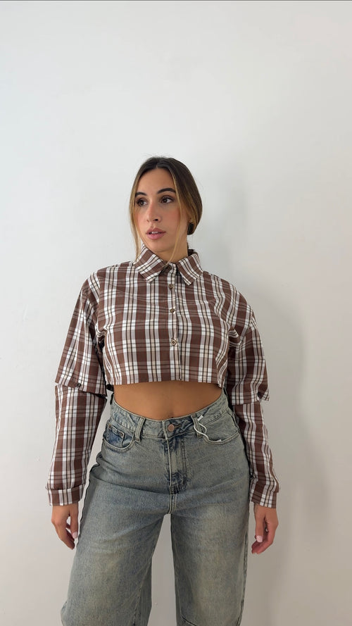 Camicia Hyde crop