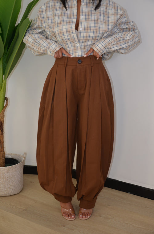 Pantalone Balloon Double Fit