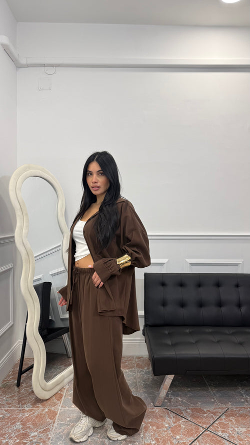 Coordinato Easy Marrone
