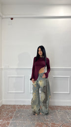 Top Cut Out Bordeaux