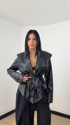 Trench Ecopelle Imperial Nero